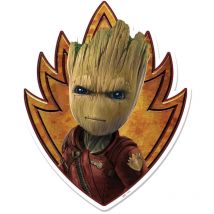 Blason mural en carton Marvel Gardiens de la Galaxie Groot en colère 83 cm