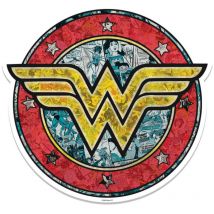 Star Cutouts - Blason mural en carton Wonder Woman Shield 68 cm