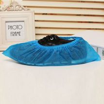 Blau – 50 Stück Einweg-Schuhüberzüge, Arbeitskleidung, Einweg-Schuhüberzüge, Vliesstoff