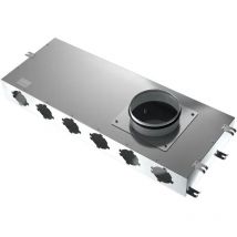 BlauFast Metallverteilerkästen 75 mm – Luftverteilung – 125 mm, 150 mm, 160 mm, 200 mm – Ideal für zentrale und dezentrale Lüftungsanlagen