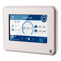 Blauberg LCD Touchpanel S25 – Steuerung für Lüftungsanlagen – IP20 – Timerfunktion – Alarmfunktion – Energieoptimierung