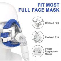 Blaue 4er-Packung weiche CPAP-Maskeneinlagen Vollgesichts-CPAP-Maskenabdeckungen Atemzubehör