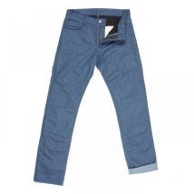 Blaue Jeanshose Für Motorrad Straße Overlap Street Petrol Größe