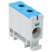 Blauer Sammelschienenverbinder Neutralleiter N 1 X 2,5-35mm² 135 A Tracon Fleal-35/1k