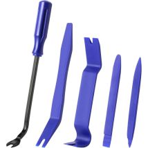 Blaues Auto-audio-demontagewerkzeug, Türverkleidung, Hebelschnallen-schraubendreher, Vierteiliges Set, Kunststoff-schnallenschraubendreher, 6 Zoll