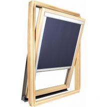 Avosdim - Blaues Verdunkelungsrollo für Roto Dachfenster - 7/9 - Fensterscheibe b 60 cm x h 83,5 cm