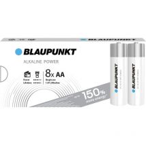 Mignon (AA)-Batterie Alkali-Mangan 1.5 v 8 St. - Blaupunkt
