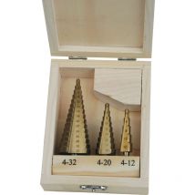 M54603 Stufenbohrer-Set 3teilig 1 St. - Brüder Mannesmann