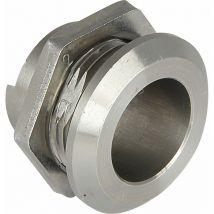 Blechmontagezylinder Gehäuse ohne Einsatz, 28 x 22 mm, Edelstahl