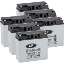 Landport - Bleiakku 72v 22ah (6x 12v 22ah) Kompatibel Sxt Raptor V3 Zyklenfest