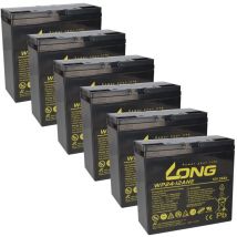 Kunglong - Bleiakku 72v 24ah ( 6x 12v 24ah) Kompatibel Sxt Raptor V3 U.a.