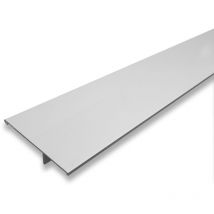 Schulte - Blende Laufschienenblende Silber 1810 X 115 Mm Klick-technik