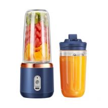 Ibuyke - Blender smoothie,Mélangeur Portable,Mini Blender usb pour Smoothie,mixeur blender socle avec 2 bouteilles sans bpa de 400 ml,pour shakes,