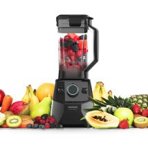 Mixeur-blender Power Black Titanium 1000. 1000 w, Lame de 6 feuilles revêtues en titane noir, Bol en verre fondu d'1,5 l 2000 w, Nègre - Cecotec