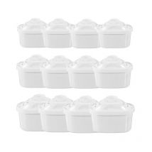 Bleosan - Cartucho de Filtro de Jarra Paquete de 12 Filtros de Agua Universales para Hervidor de Jarra con Filtro Brita Maxtra