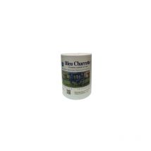 Biorox - 0.5L-bleu charrette-Peinture naturelle bleu charrette pour bois extérieur (1L/10m2)