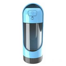 Bleu Gourde pour Chien Portable Voyage Bouteille Chien et Chat Pet Travel Water Drink Bouteille Portable Voyage Bouteille