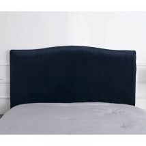 Bleu marine 150 cm-pour tête de lit 140-170 cm Housse de tête de lit élastique pour tête de lit