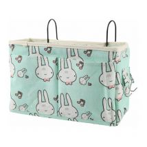 Bleu Poche de Lit 1 Pièce Organisateur de Chevet Sac Organiseur de rangement de lit à suspendre Imperméable Poche de Lit Organisateur pour Dortoir