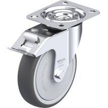 337907 le-pth 125K-FI Ruota girevole con fermi Diametro ruota: 125 mm Capacità di carico (max.): 150 kg 1 pz. - Blickle
