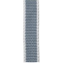 Sangle Volet Roulant - Nylon Résistant - 22 Mm X 6 M - Gris/blanc
