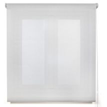 Belmont - Tenda Avvolgibile In Tessuto Traslucido Lucido, Colore: Grigio Argento, 130 X 180 Cm (larghezza Per Altezza). Dimensioni Del Tessuto: 127 X 