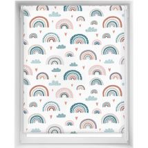 Easy Tende senza forare Stampate - Tenda traslucida con stampa digitale, condimenti, 50 x 150 cm (larghezza per altezza), dimensioni del tessuto 47 x