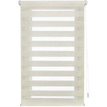 Indus Sensa attrezzi Tenda a rullo a doppio strato senza perforazione Colore Lino 30 x 150 cm (Larghezza x Altezza) Dimensioni del tessuto 27 x 145