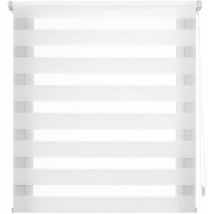 Indus Sensa attrezzi Tenda a rullo a doppio strato senza perforazione Colore Bianco sporco 92 x 180 cm (Larghezza x Altezza) Dimensioni del tessuto