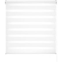 Nd200 - Tenda a pacchetto doppio tessuto, giorno e notte 100 x 180 cm Crema - Blindecor