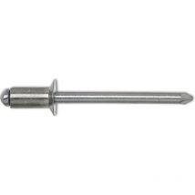 Blindniete ø 3,0x6 mm Niete mit Stahldorn Senkkopf Nieten ISO15978 Stahl