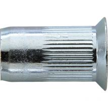 Gesipa - Blindnietmuttern Stahl-geraendelt Senkkopf m 6 x 9 x 17