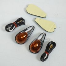 Blinker Wassertropfen Verchromt Orange Mit Glühbirne Auto Für