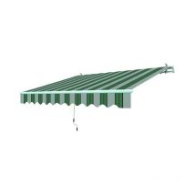 Roll Up Store 195X150 Blanc/Vert - Blinky