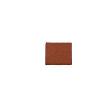 Blister mit 1 quadratischem Klebefilz. Braun 50x100mm Freund