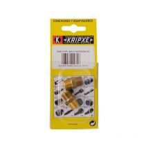 Enlace laton doble macho BL.2 - 1/4''