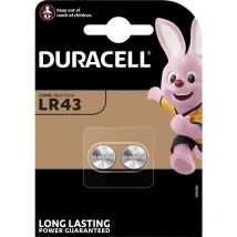 Duracell - Pile bouton lr 43 alcaline(s) 73 mAh 1.5 v 2 pc(s) Y349932