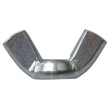 Blisterpackung mit 5 Flügelmuttern 4mm