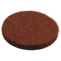 Blisterpackung mit 6 selbstklebenden Filzscheiben. Braun 30mm 23148 Freund