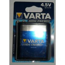 Blister de 1 pile 3LR12 high energy Varta pile alcaline