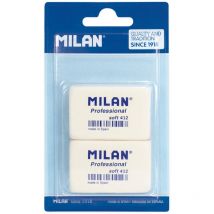 Blister de 2 caoutchouc soft 412 professional Milan