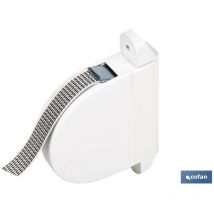 Schwarze, faltbare Kehrschaufel, 6 m x 18 mm