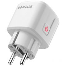BW-SHP15, ZigBee-Steckdose, 3680W Intelligente Steckdose App- oder Sprachsteuerung Weiß - Blitzwolf