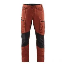 Pantalones elásticos de mantenimiento T.42 - brique rojo/ negro - 145918455999-42 - Blaklader
