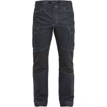 BLAKLADER Mantenimiento Pantalones Denim + Stretch T.54 - MARINO/ NEGRO - 145911428999-54