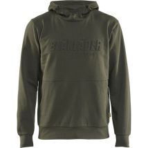 Arbeitskapuzen-sweatshirt Mit 3d-druck 3530 – Waldgrün 4xl