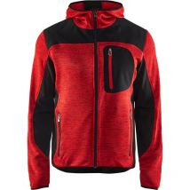 Chaqueta de punto con capucha t.s - rojo/noche - 493021175699-S - Blaklader