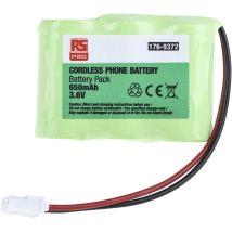 Bloc batterie rechargeable RS PRO 3.6V NiMH 650mAh ( Prix pour 1 )