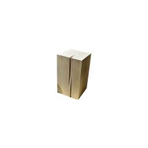 Bloc bois de 25x25x45 cm