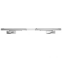 Bloc compact de sécurité bcs 2000/2 ajustable avec ferme porte is 315 deux vantaux 1250 mm force 3-5 gris alu Iseo City
